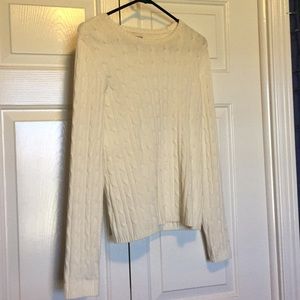Cream sweater